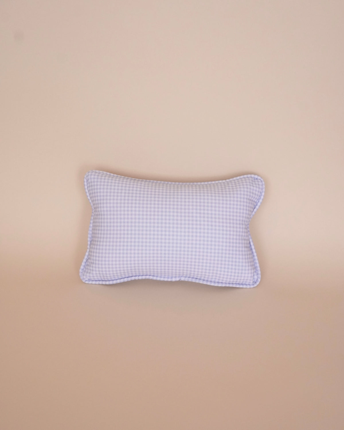 Cojín bebé small blue squares