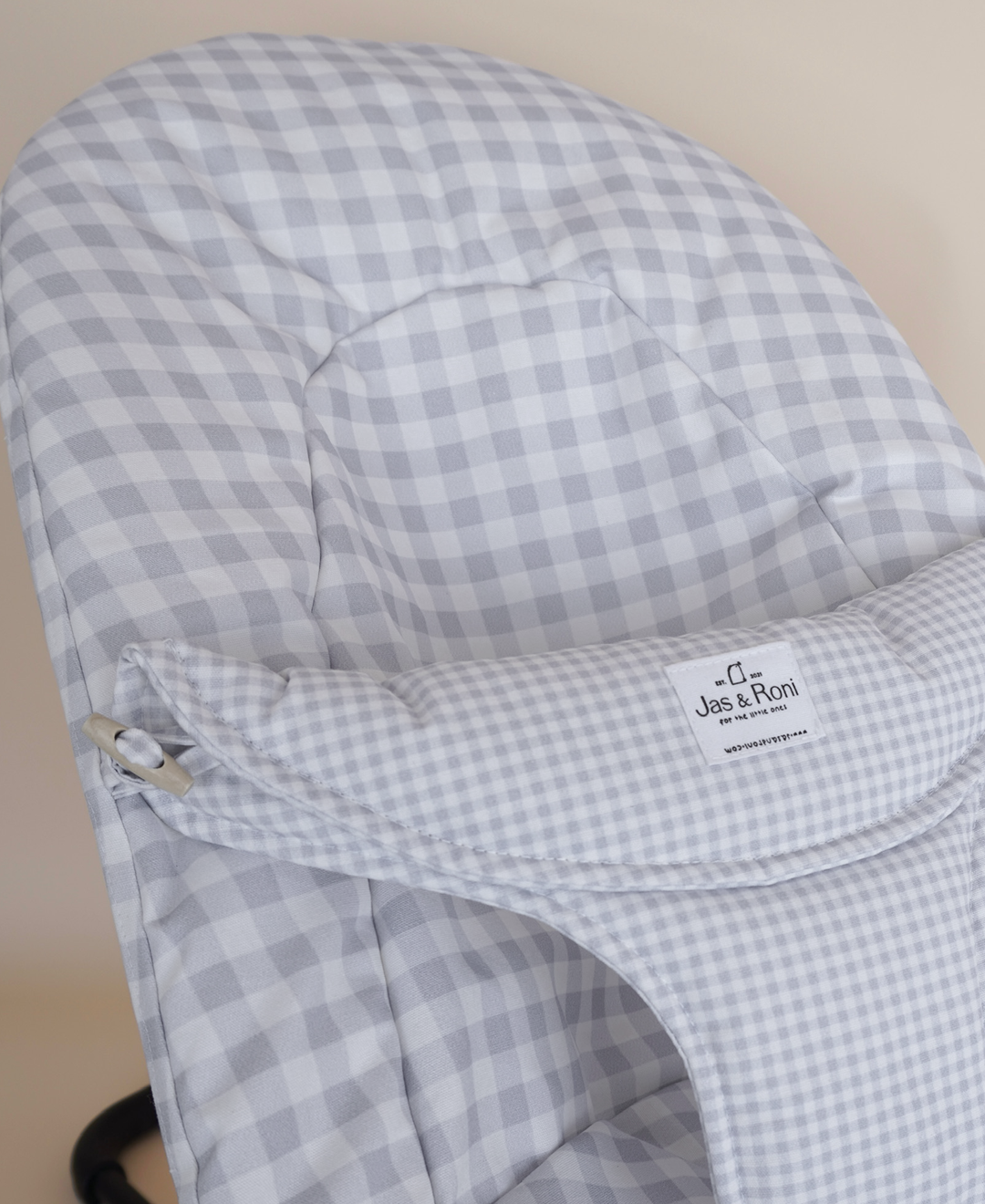 Funda de mecedora Baby Björn big grey squares