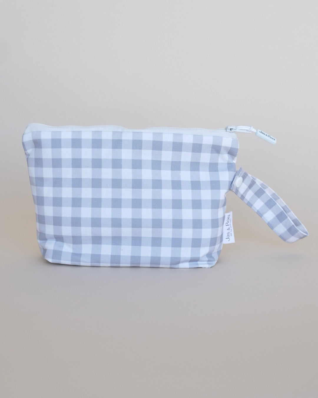 Bolsita colgable grey squares