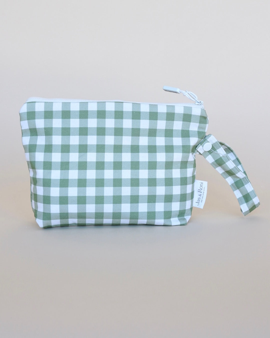 Bolsita colgable green squares