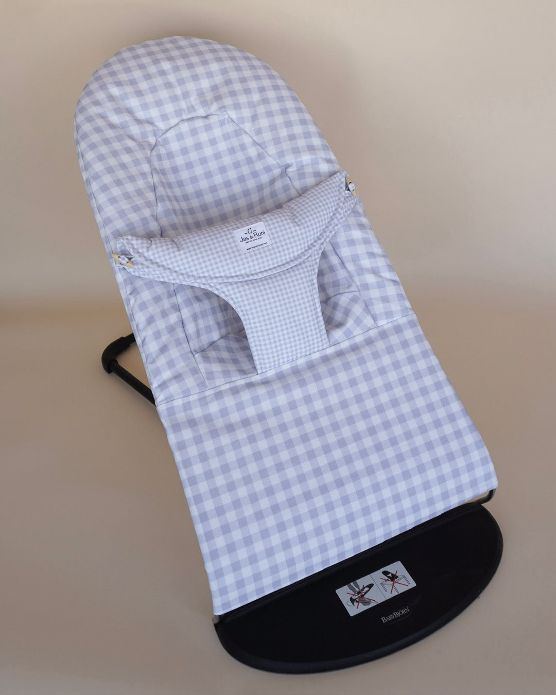 Funda de mecedora Baby Björn big blue squares