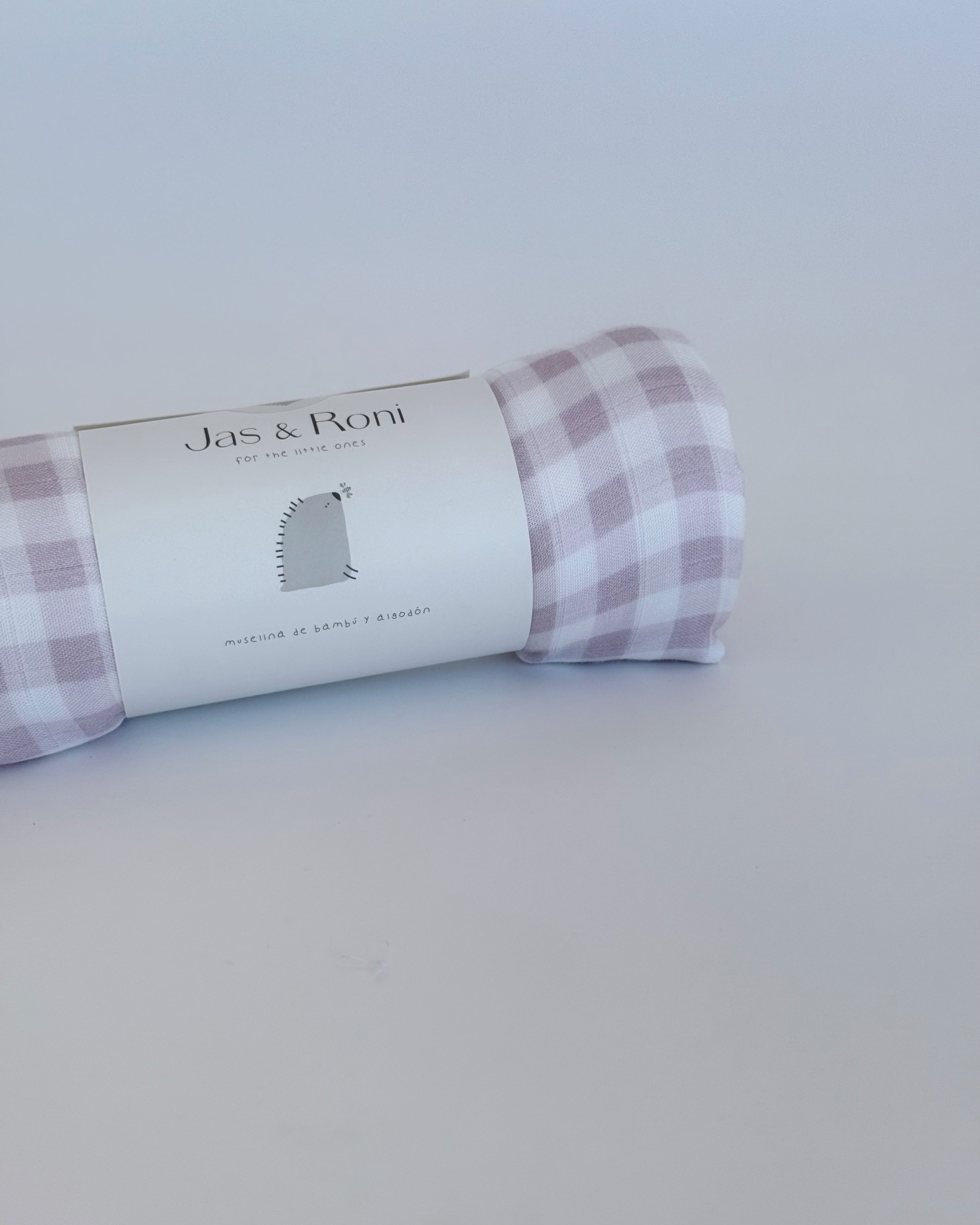 Muselina big pink squares