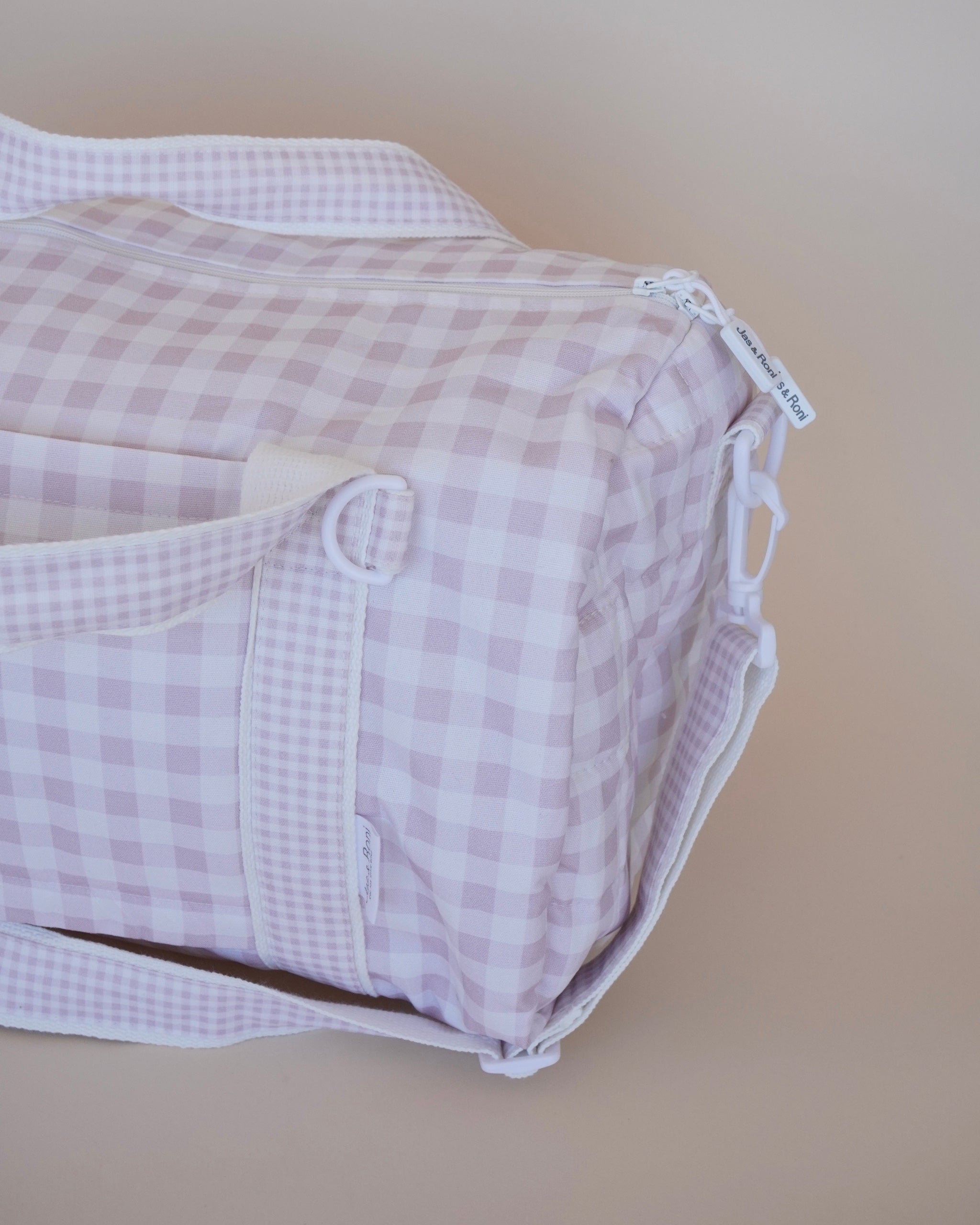 Maleta de fin de semana big pink squares