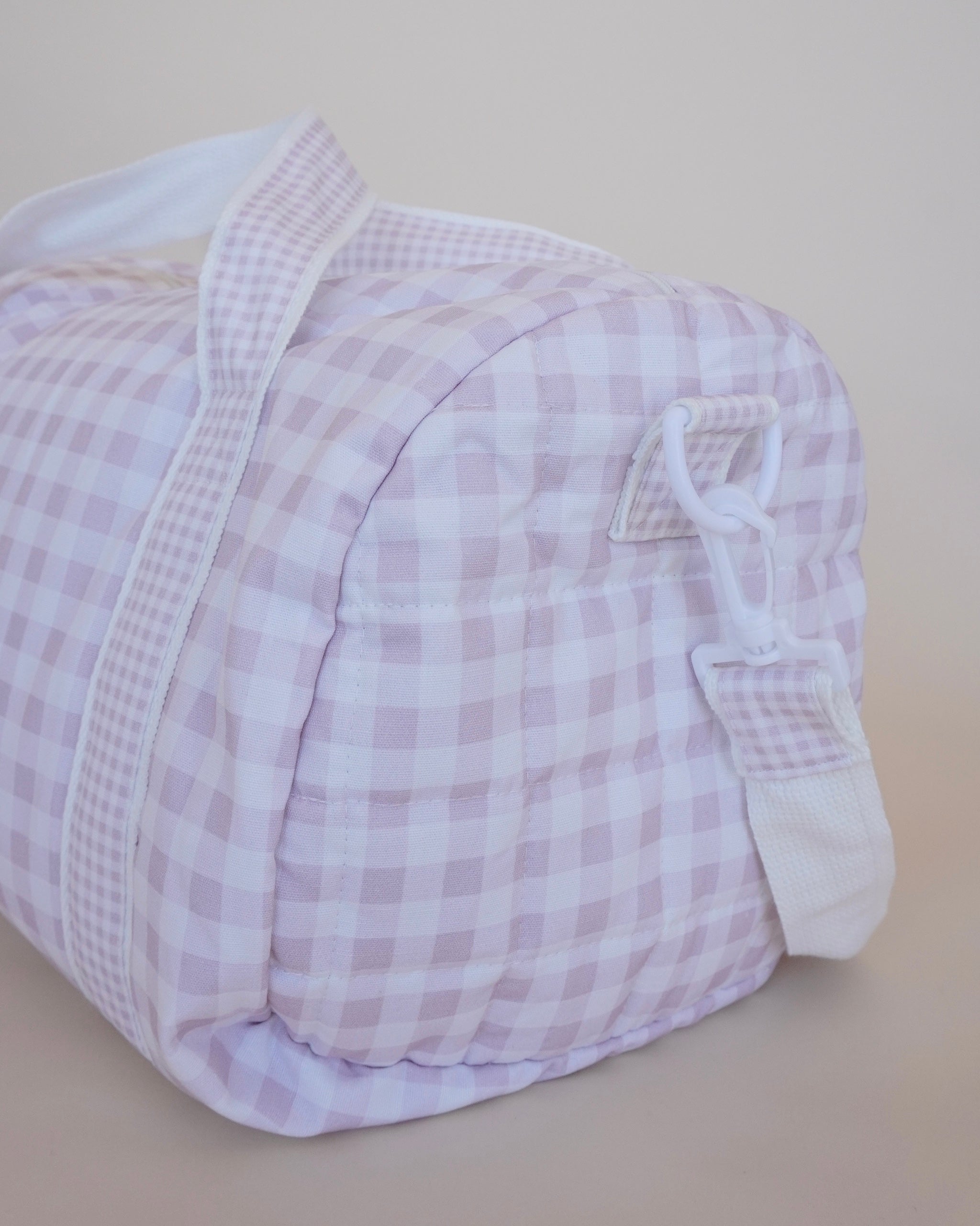 Maleta de fin de semana big pink squares
