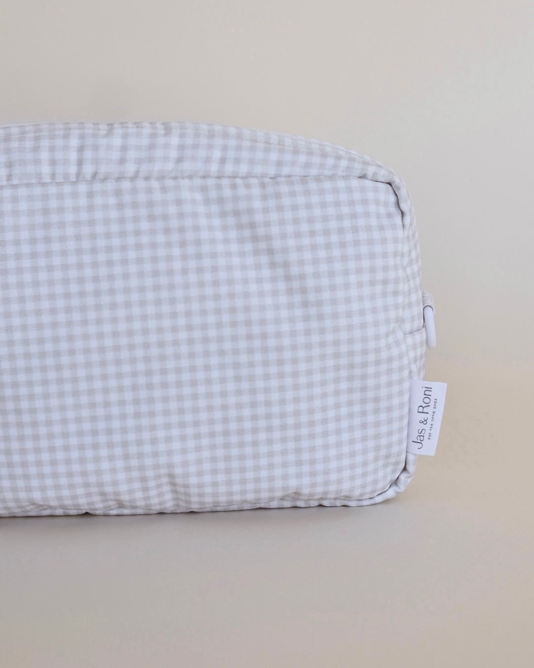 Neceser beige squares