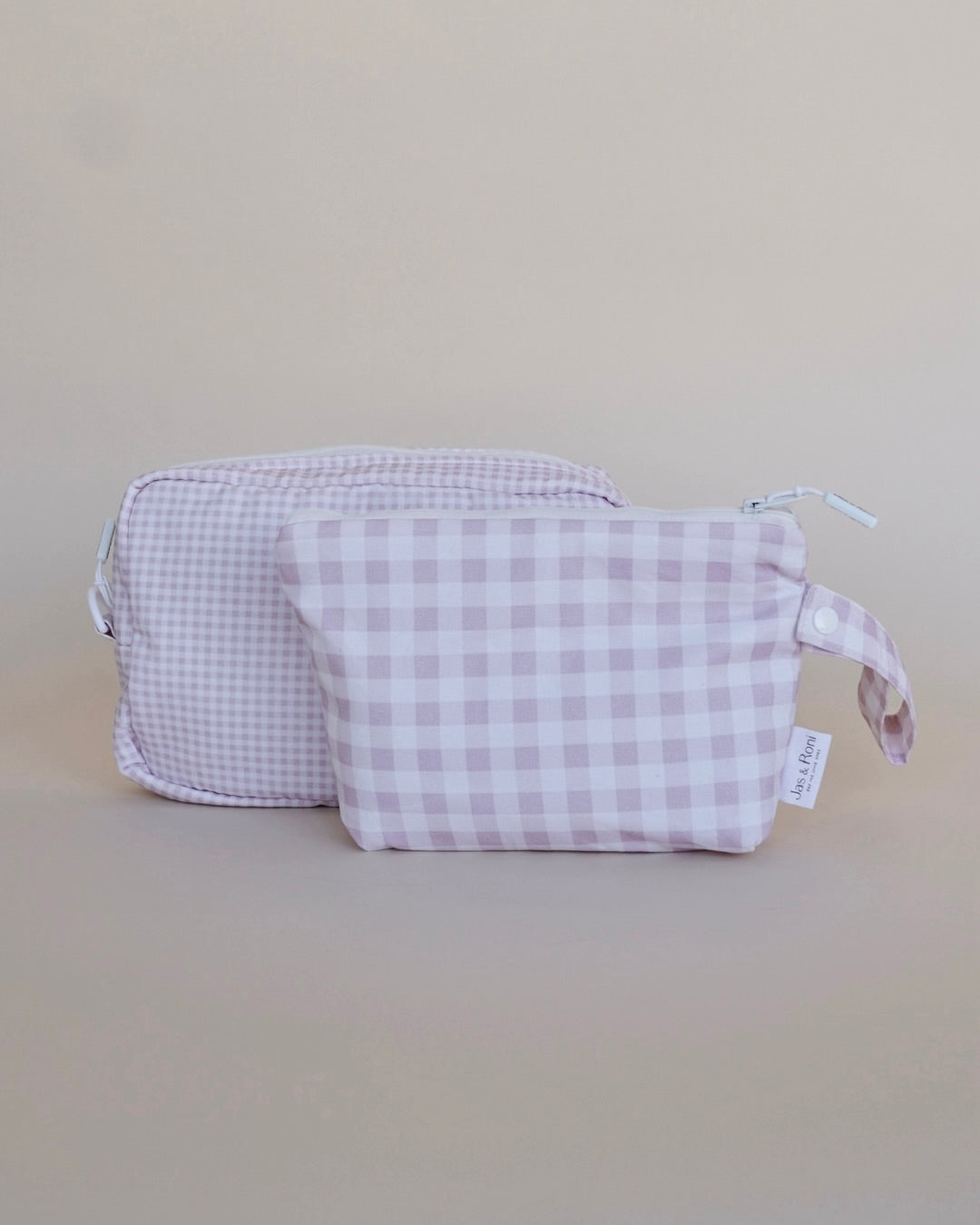 Bolsita colgable pink squares