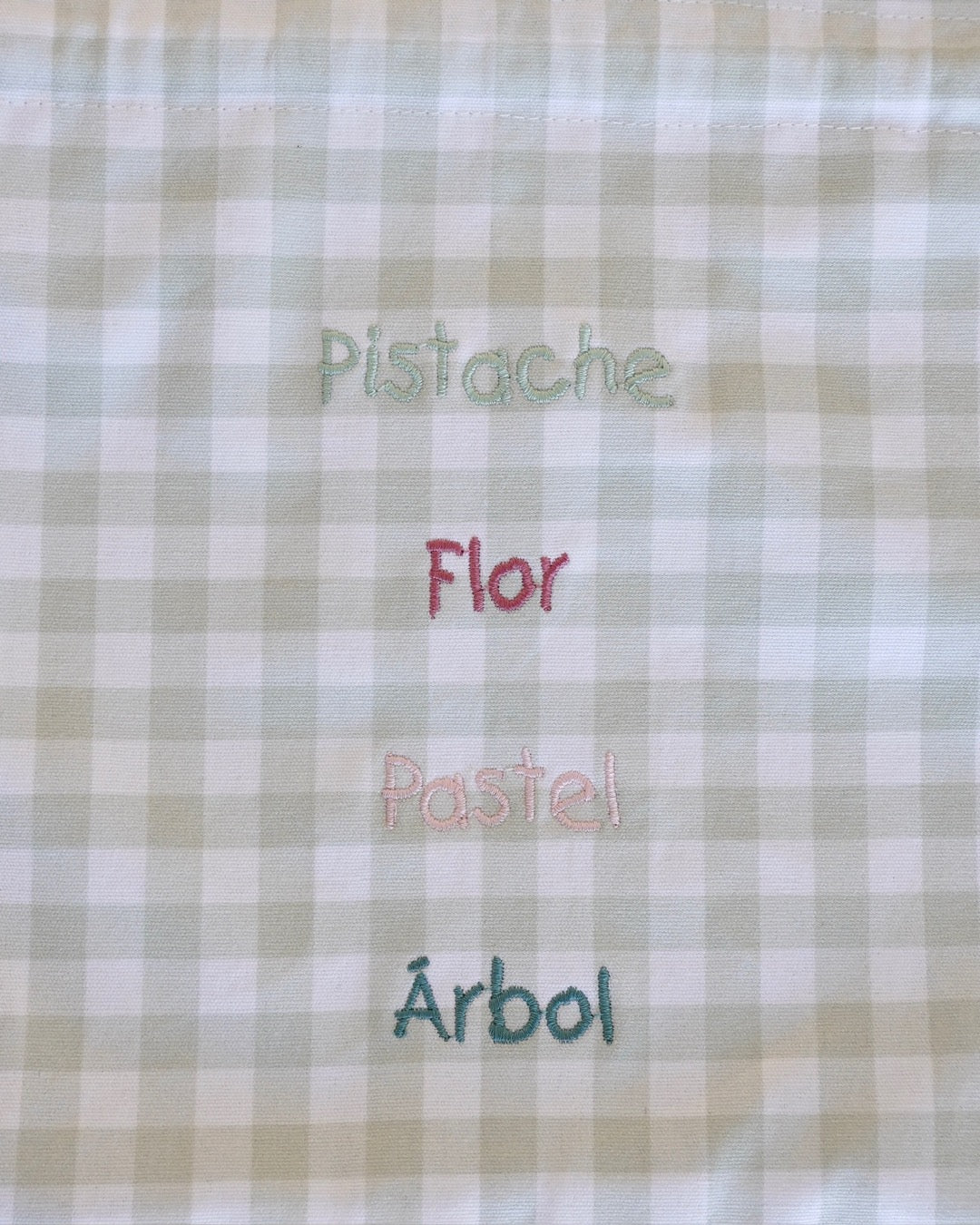 Muselina big green squares