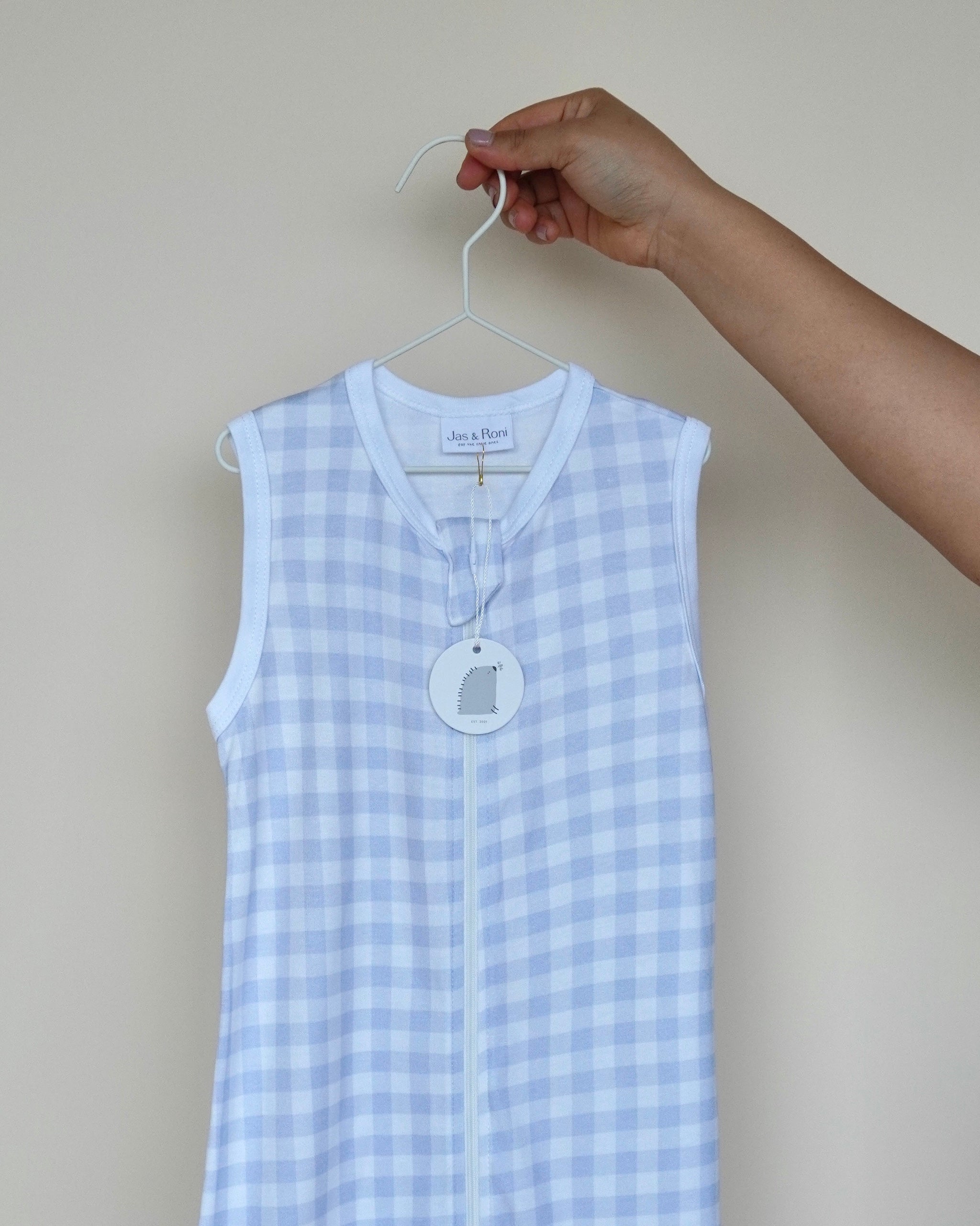 Sleeper de verano blue squares