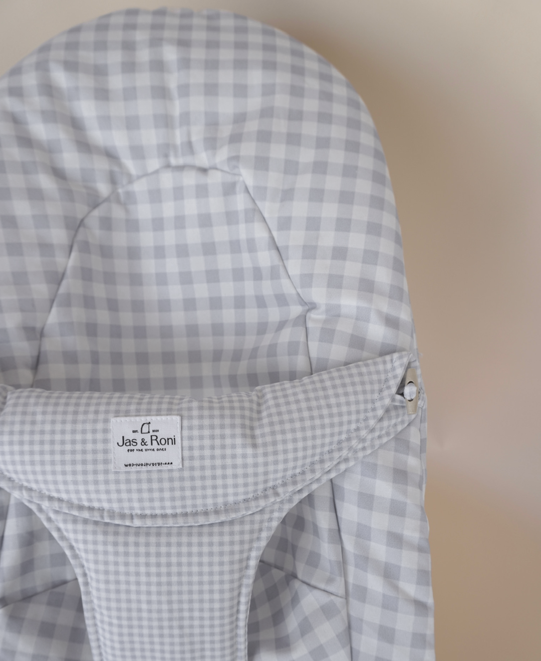 Funda de mecedora Baby Björn big grey squares