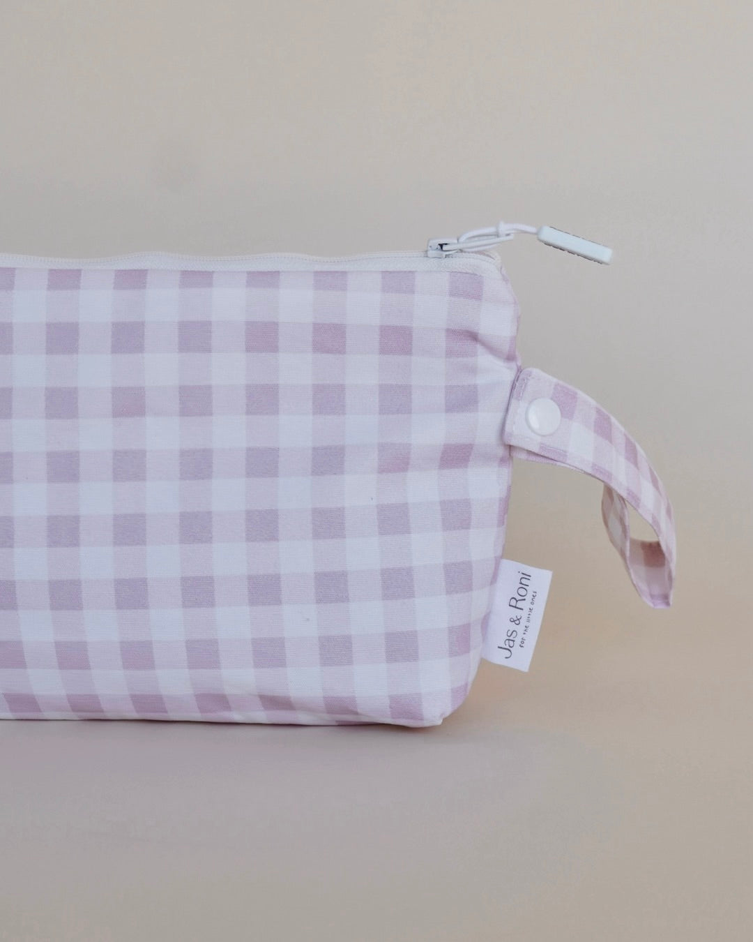 Bolsita colgable pink squares