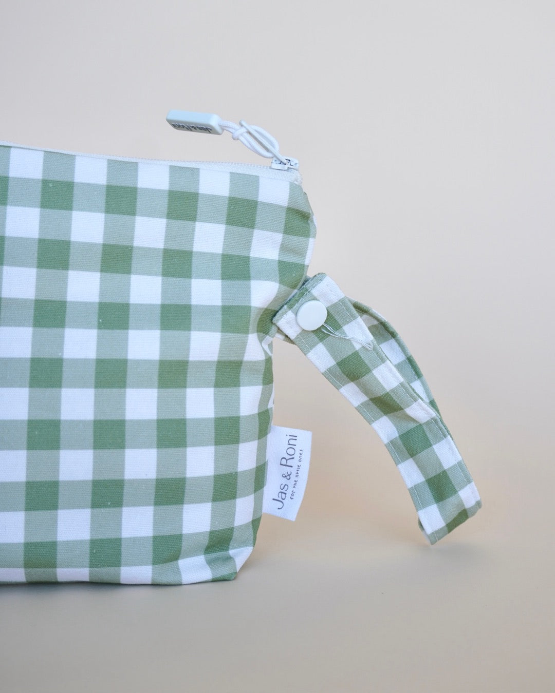 Bolsita colgable green squares