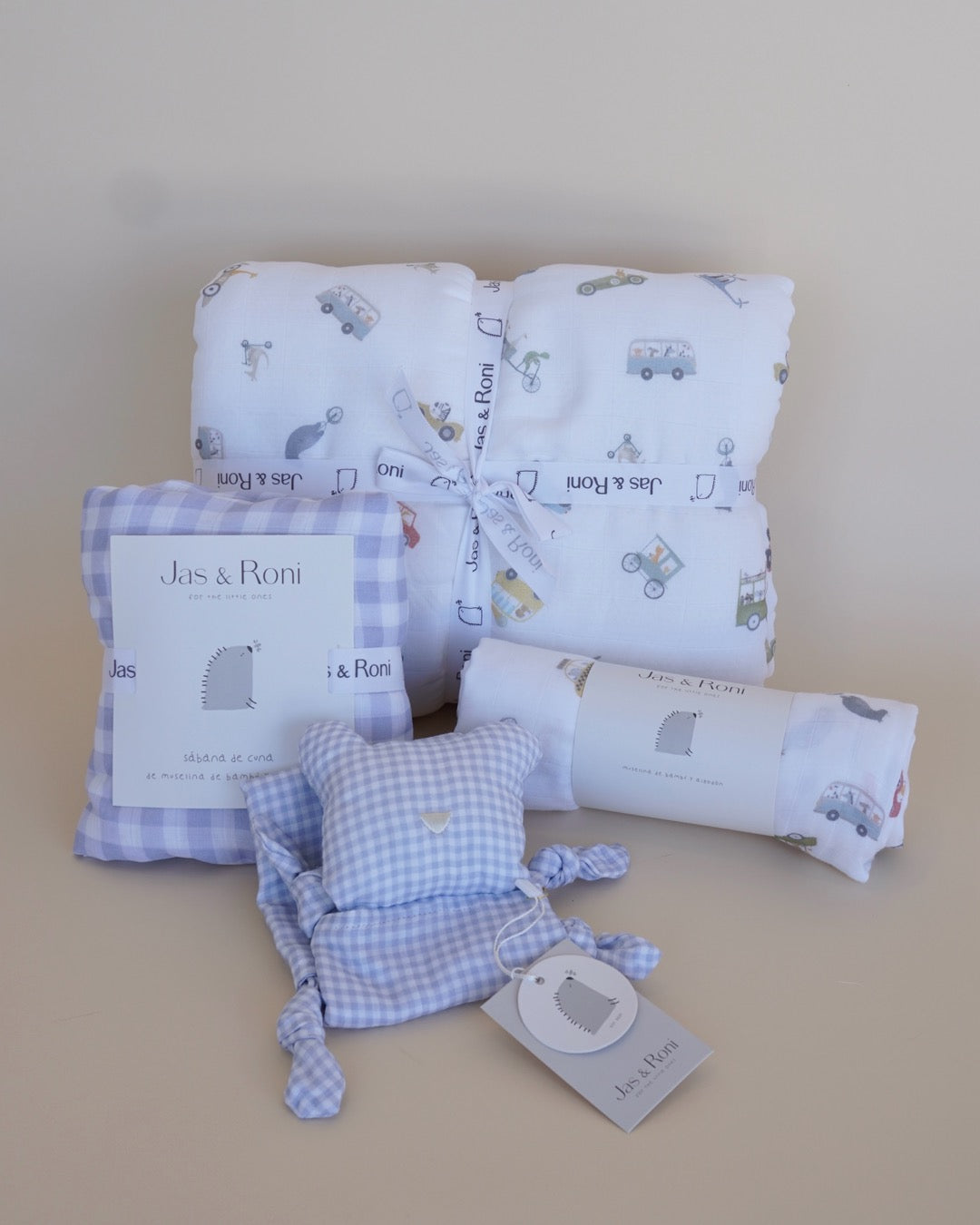 Cobijita de borreguito, sábana de cuna, muselina y animalito de apego