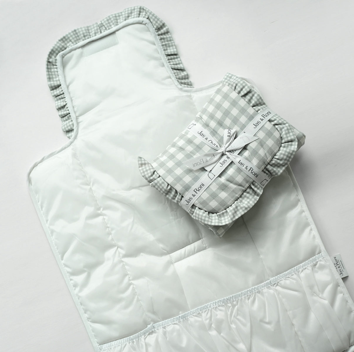 Cambiador portátil grey squares (Past edition)