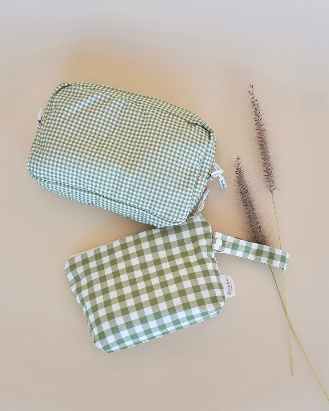 Neceser green squares