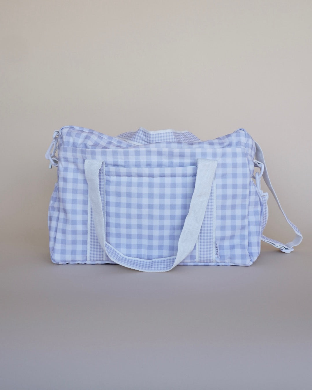 Pañalera blue squares