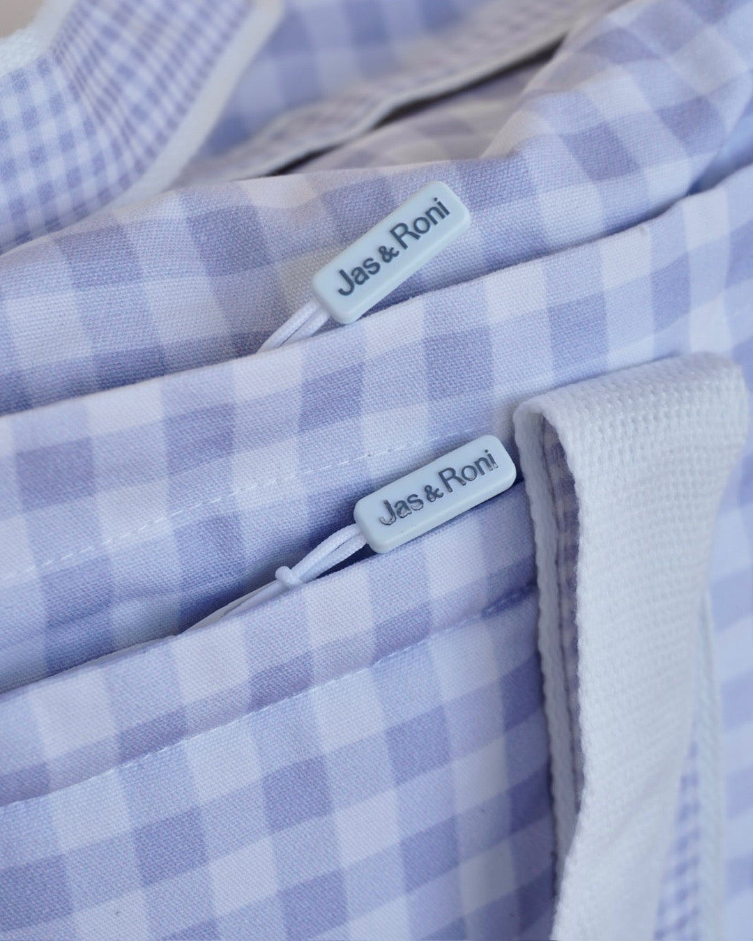 Pañalera blue squares