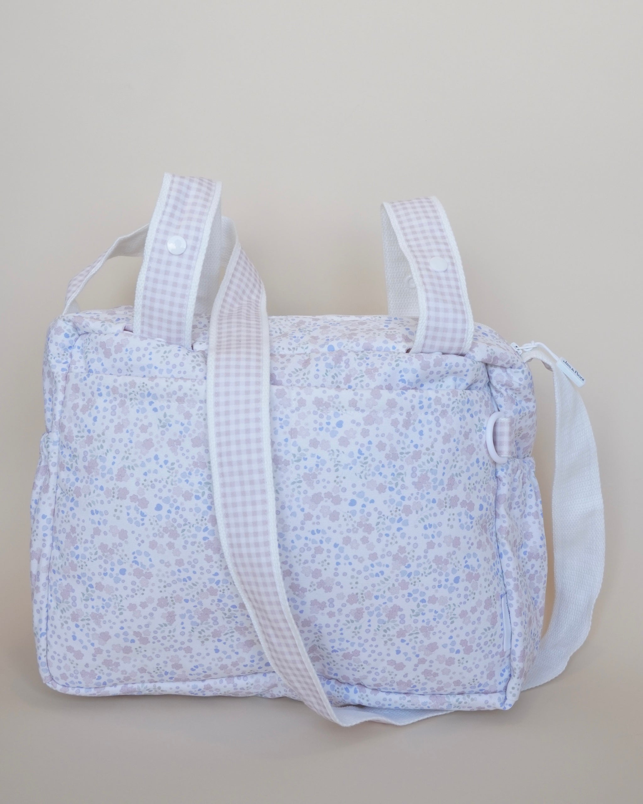 Pañalera para carriola little flowers