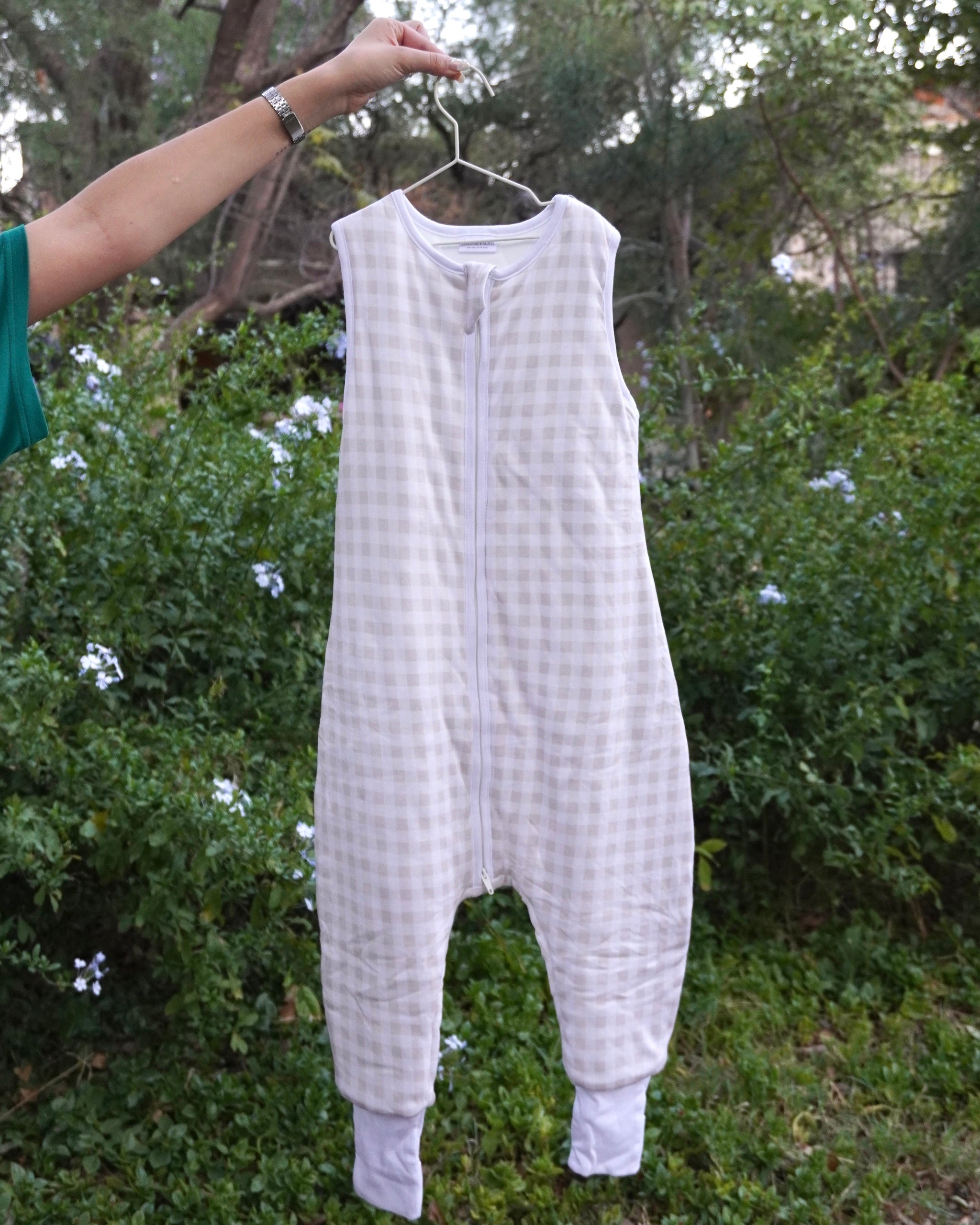 Sleeper calientito pink squares