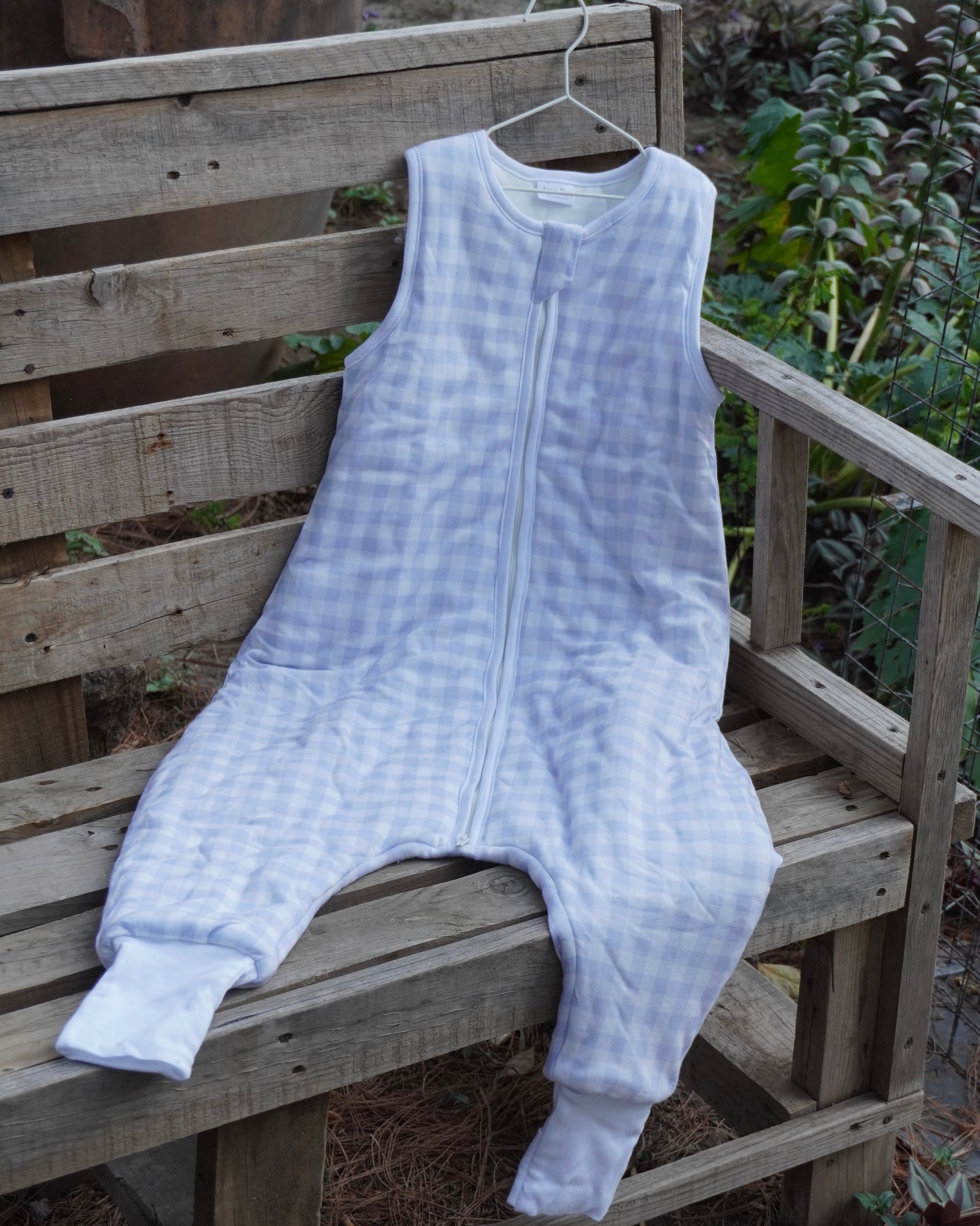 Sleeper calientito blue squares