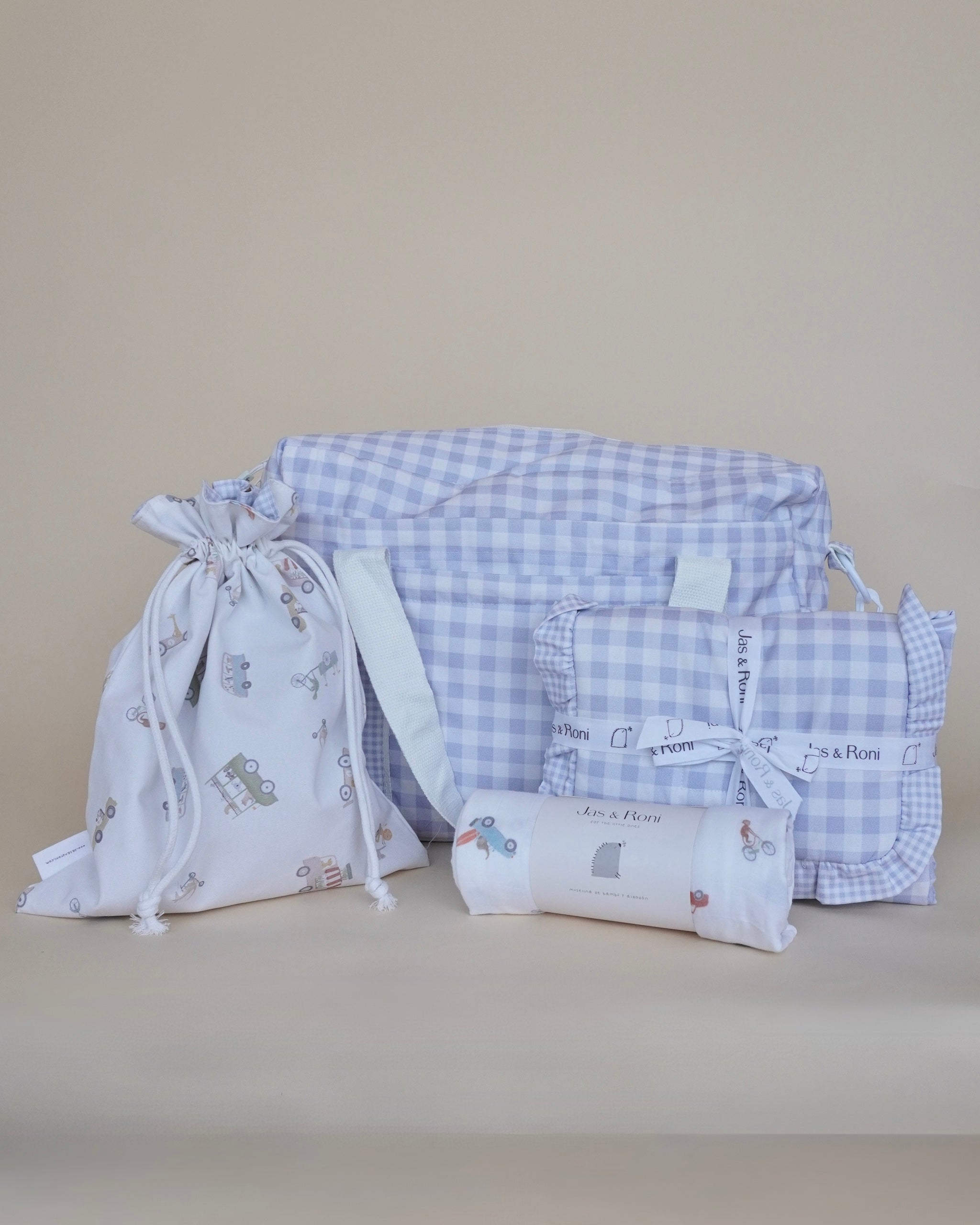 Esenciales de mamá - Blue Squares