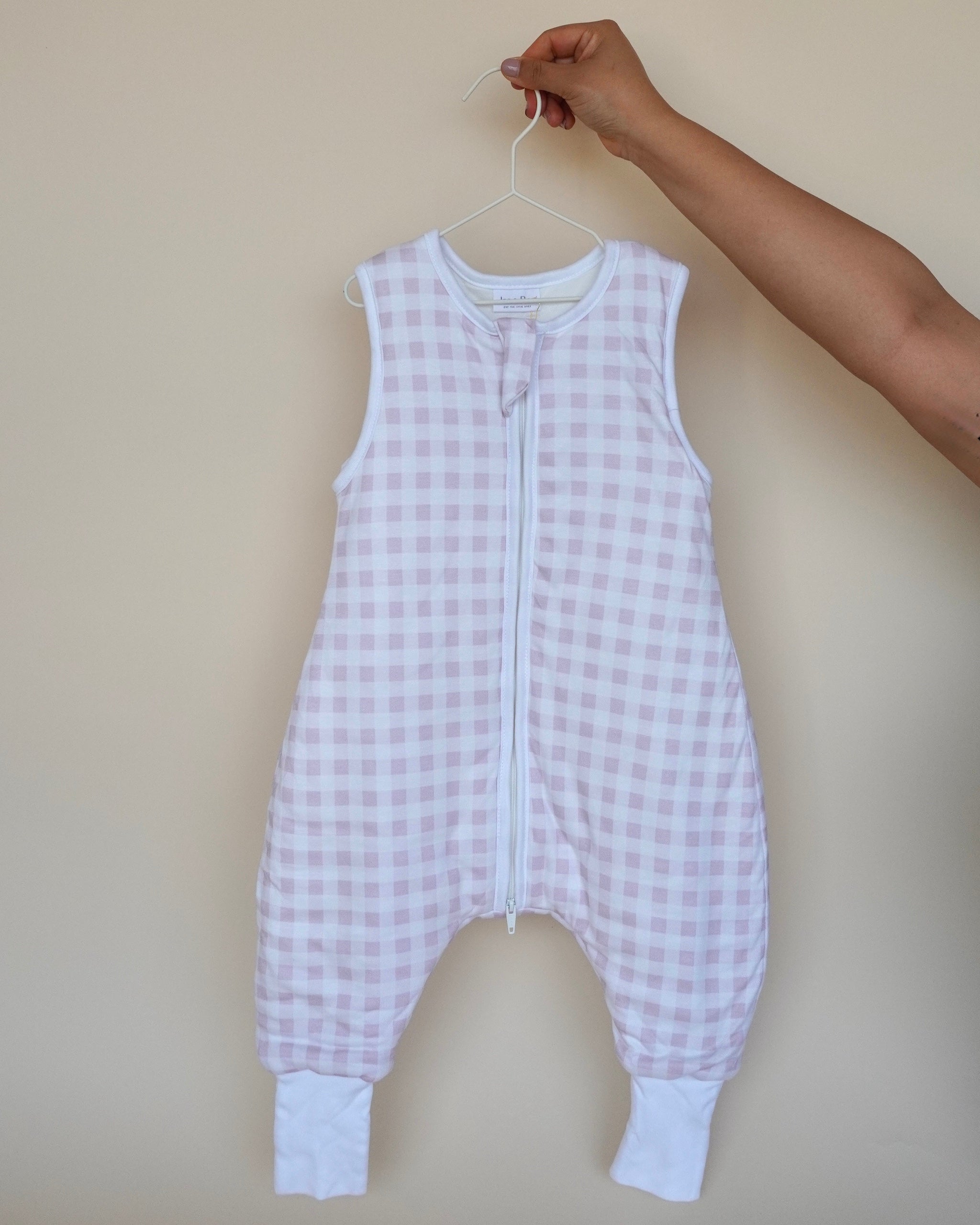 Sleeper calientito pink squares