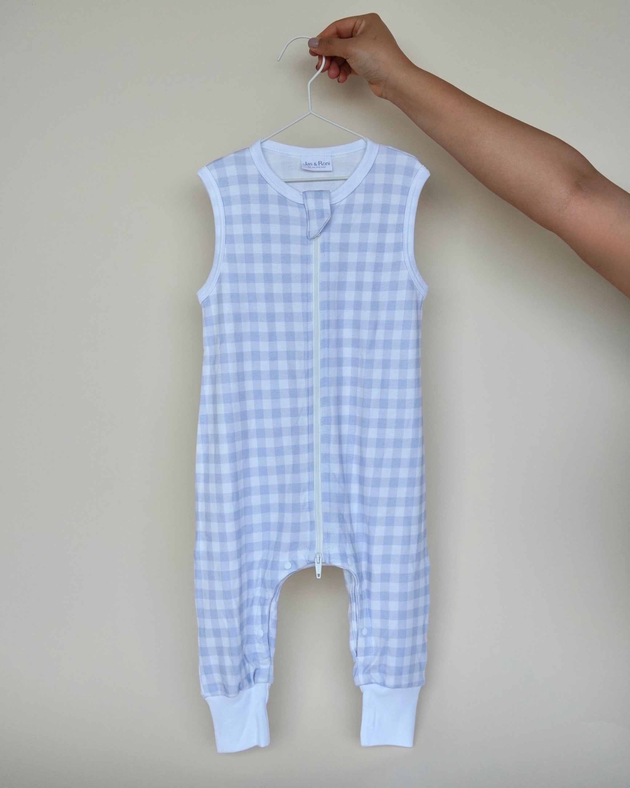 Sleeper de verano blue squares